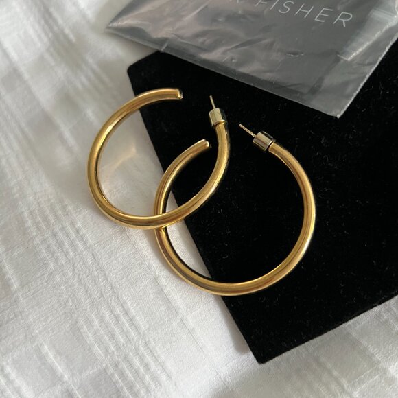 Jennifer Fisher Samira Baby Hoops - Picture 2 of 4